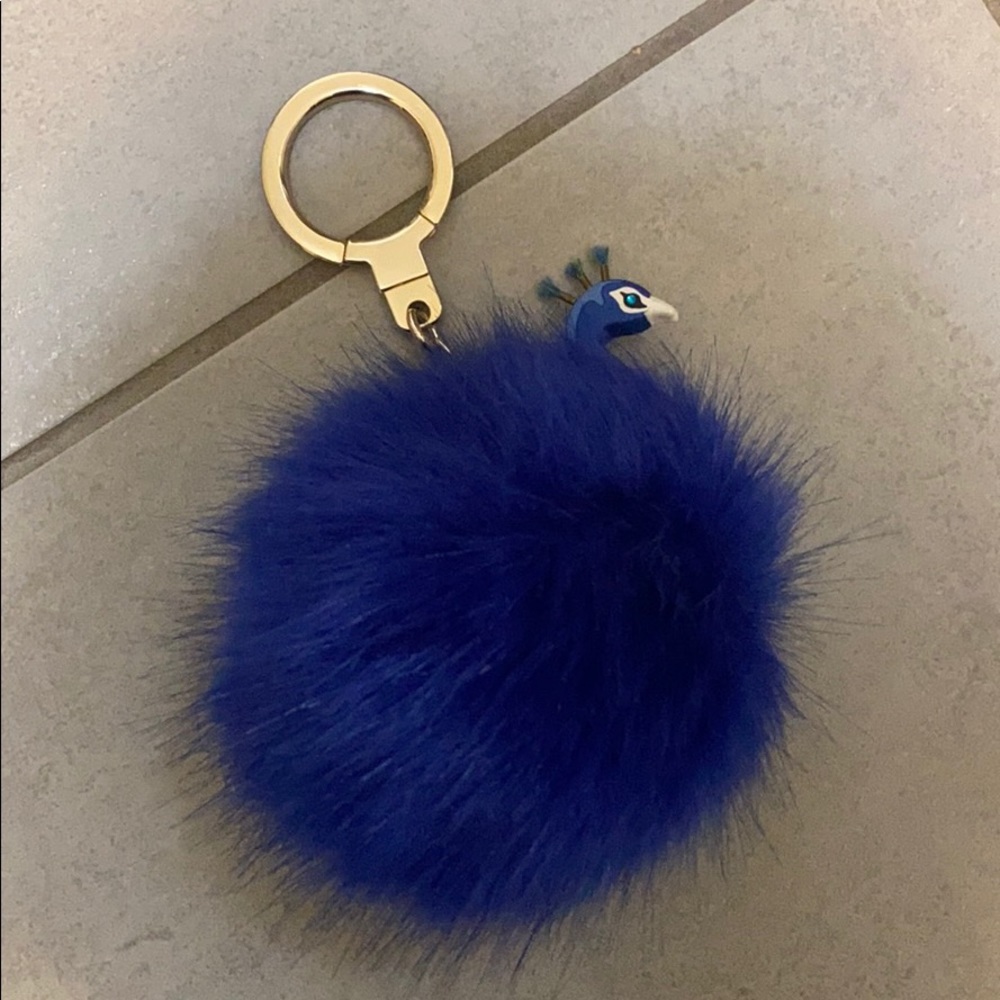 Kate spade peacock key chain